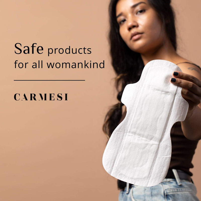 Carmesi Natural & Biodegradable Sanitary Pads, Extra Large, 30 Pieces