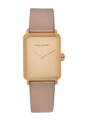 Daniel Hechter Analog Watch for Women with Band, Water Resistant, DHL00402, Rose Gold-Gold