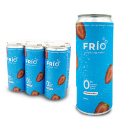 Frio Strawberry Sparkling Water x 6Pack