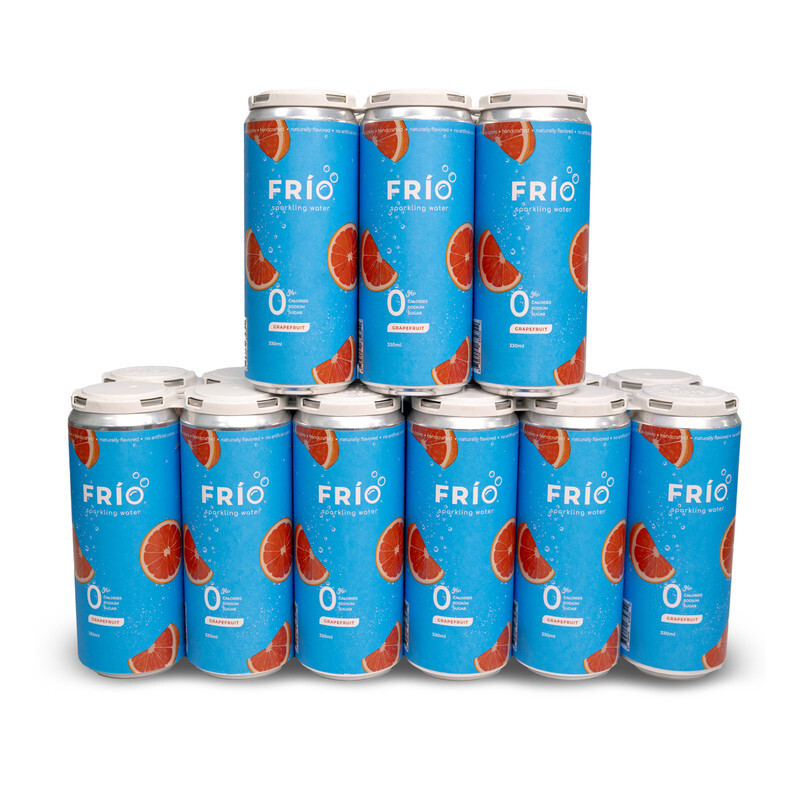 Grapefruit Frio Sparkling Water x 12PACK