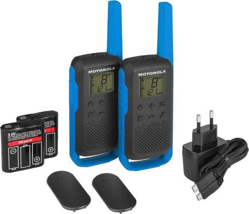 

Motorola Talkabout T62 Walkie-Talkies Blue Twin pack - B6P00810LDRMAW