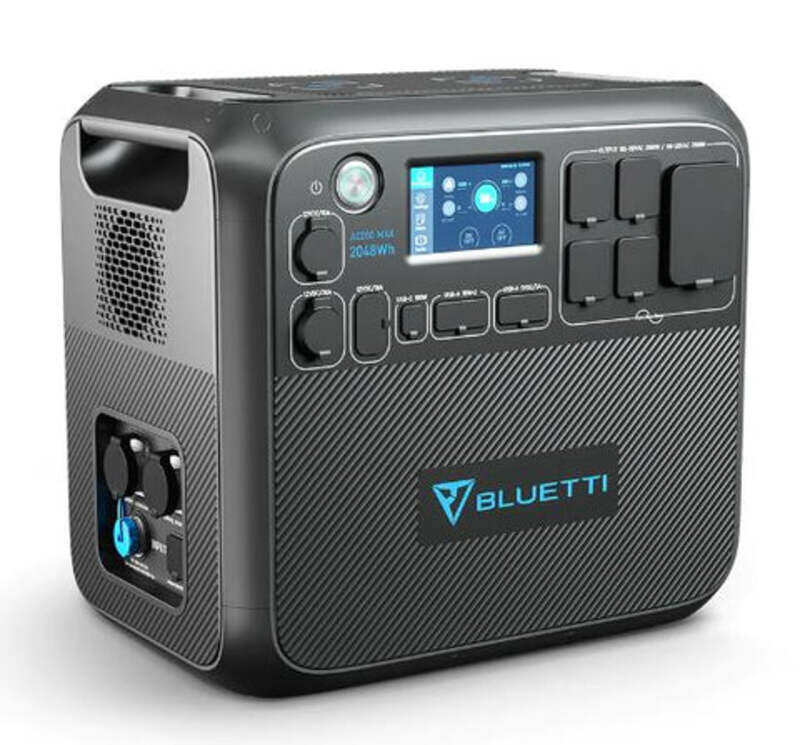 

Bluetti 3072-12288Wh Portable Power Station, AC300, Black