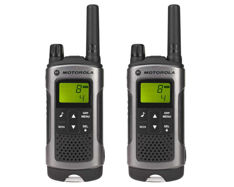 

Motorola TLKRT80 Walkie Talkie Grey Twin Pack & Charger - P14MAB03A1AW
