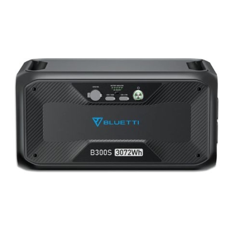 Bluetti 3072Wh Power Battery Packs, B300S, Black