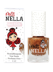 Miss Nella Peel off Kids Nail Polish, 4ml, Open Sesame, Gold