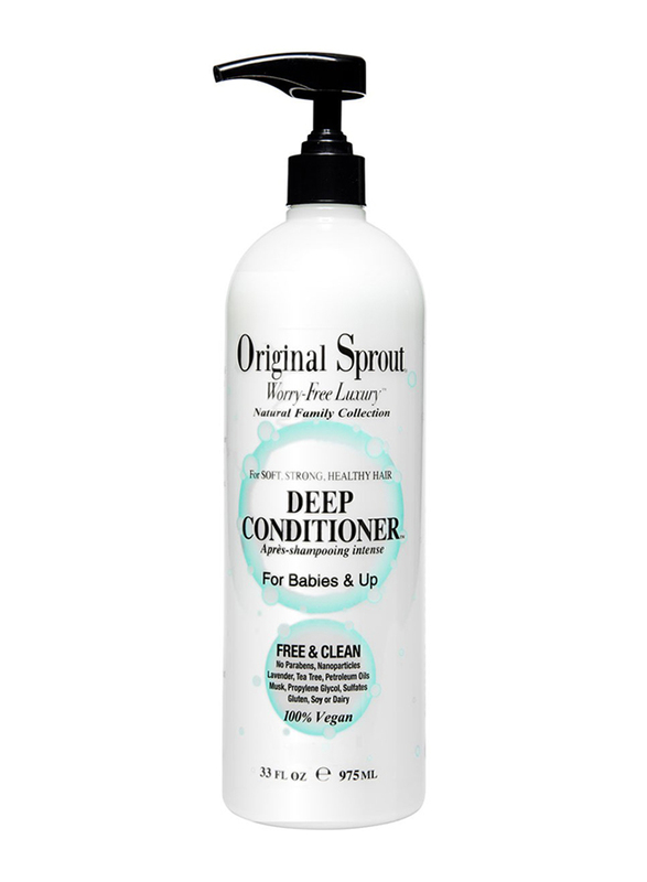 Original Sprout Deep Conditioner for Soft/Strong Healthy Hair, 33oz
