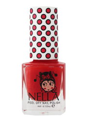 Miss Nella Nail Polish, 4ml, MN 07 Strawberry-N-Cream, Red
