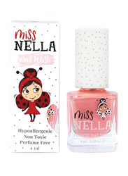 Miss Nella Peel off Kids Nail Polish, 4ml, Peach Slushie, Peach
