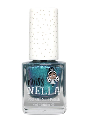 Miss Nella Peel off Kids Nail Polish, 4ml, Blue the Candles, Blue