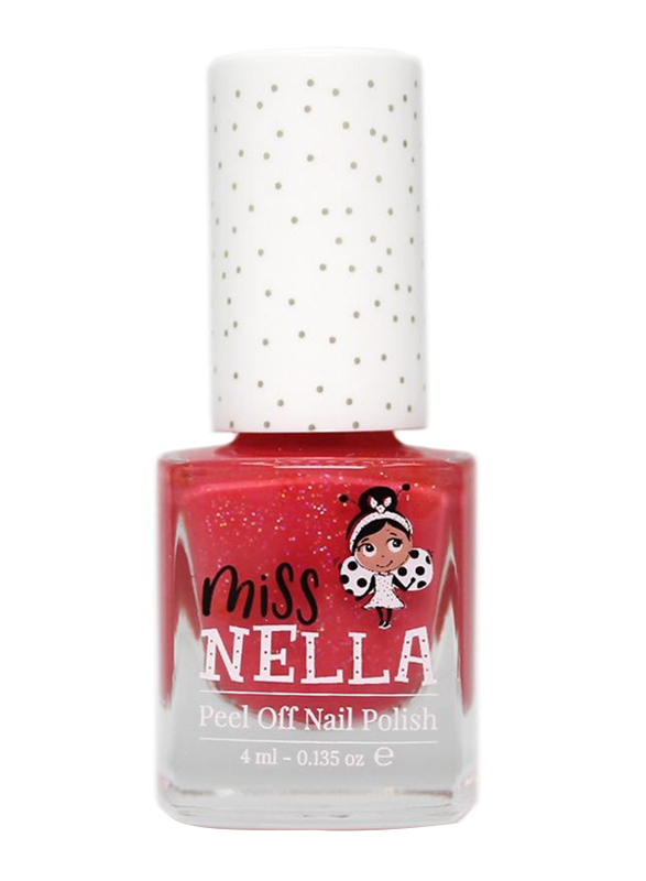 Miss Nella Peel off Kids Nail Polish, 4ml, Marshmallow Overload, Pink