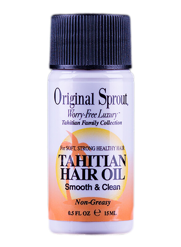 

Original Sprout Tahitian Hair Oil for All Hair Types, 0.5oz