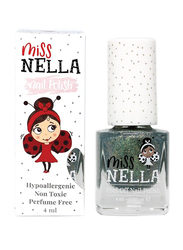 Miss Nella Peel off Kids Nail Polish, 4ml, Bibbidi Bobbidi Boo, Silver