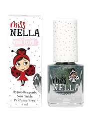 Miss Nella Peel off Kids Nail Polish, 4ml, Bibbidi Bobbidi Boo, Silver