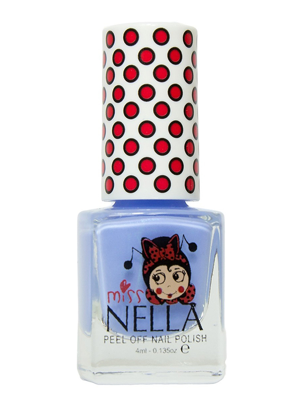 Miss Nella Nail Polish, 4ml, MN 12 Blue Bell, Blue