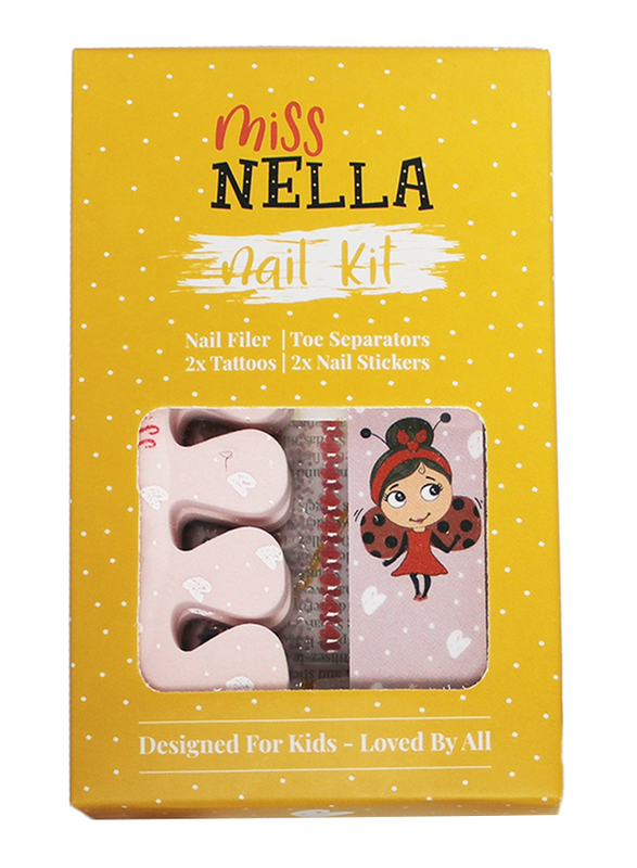 Miss Nella Nail & Accessories Set, Multicolor
