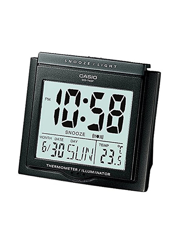 

Casio Digital Table Clock, DQ-750F-1DF, Black