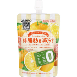 KONJAC JELLY ZERO CALORIES - GRAPE FRUITS - 130G POUCH