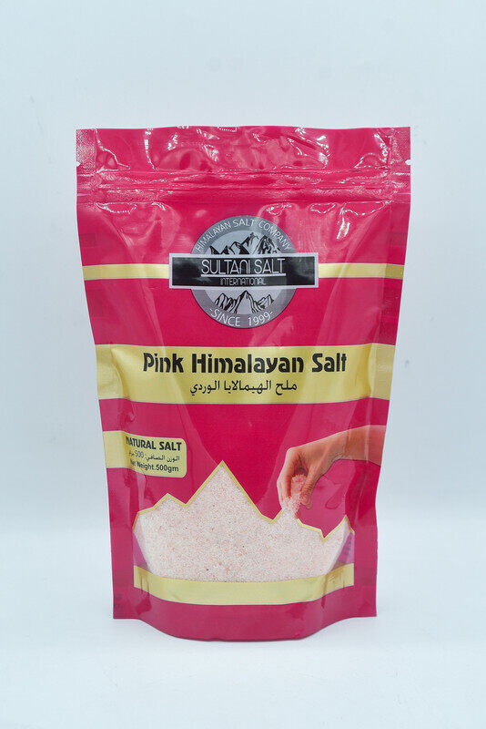 

Himalayan SULTANI SALT 500g Stand zipper pouch (fine salt)