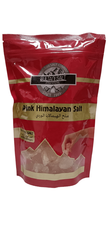 

Himalayan Stand Zipper Pouch Chunk Salt 500 GRM