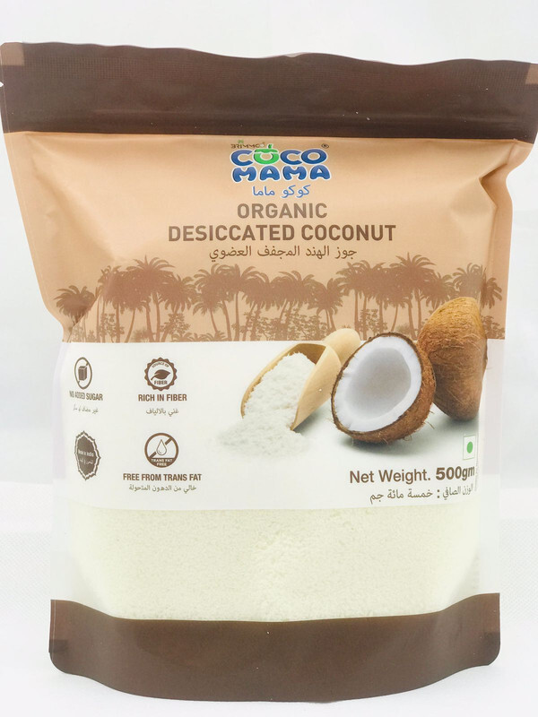 COCO MAMA DESICCATED COCONUT 500GM