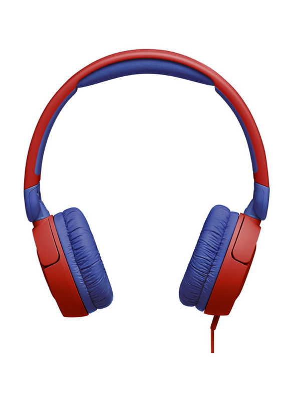 JBL JR 310 Wired On-Ear Kids Headphones, Red
