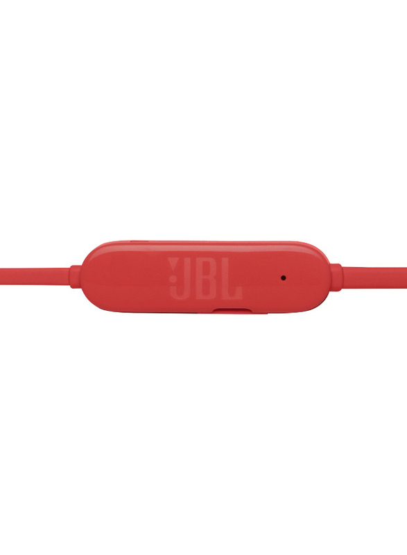 JBL Tune 125BT Pure Bass Wireless Neckband In-Ear Headphones with Mic, Coral