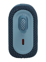 JBL Go 3 Water Resistant Portable Bluetooth Speaker, Blue