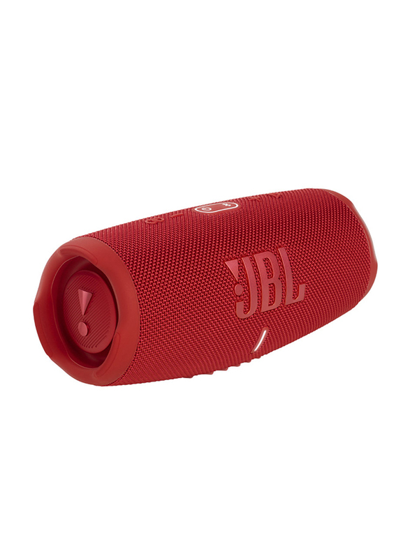 JBL Charge 5 Water Resistant Portable Bluetooth Speaker, Red