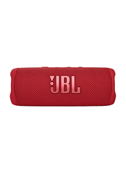 JBL Flip 6 Water Resistant Portable Bluetooth Speaker, Red