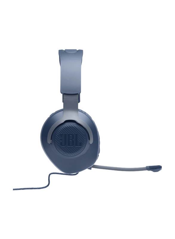 JBL Quantum 100 Gaming Headset for PC/Mobile/PS/Xbox/Nintendo/VR, Blue