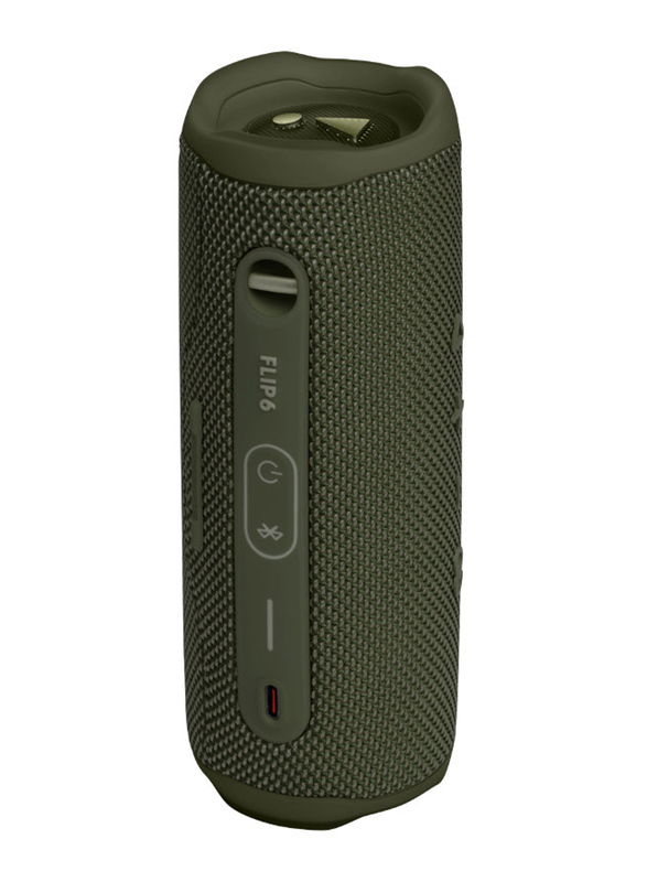 JBL Flip 6 Water Resistant Portable Bluetooth Speaker, Green