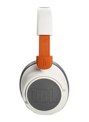 JBL JR 460NC Wireless Over-Ear Noise Cancelling Kids Headphones, White