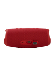JBL Charge 5 Water Resistant Portable Bluetooth Speaker, Red