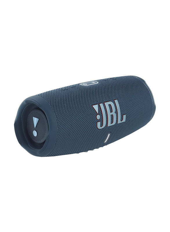 JBL Charge 5 Water Resistant Portable Bluetooth Speaker, Blue