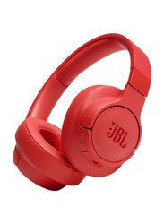 JBL Tune 750BTNC Wireless Over-Ear Noise Cancelling Headphones, Coral