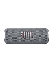 JBL Flip 6 Water Resistant Portable Bluetooth Speaker, Grey