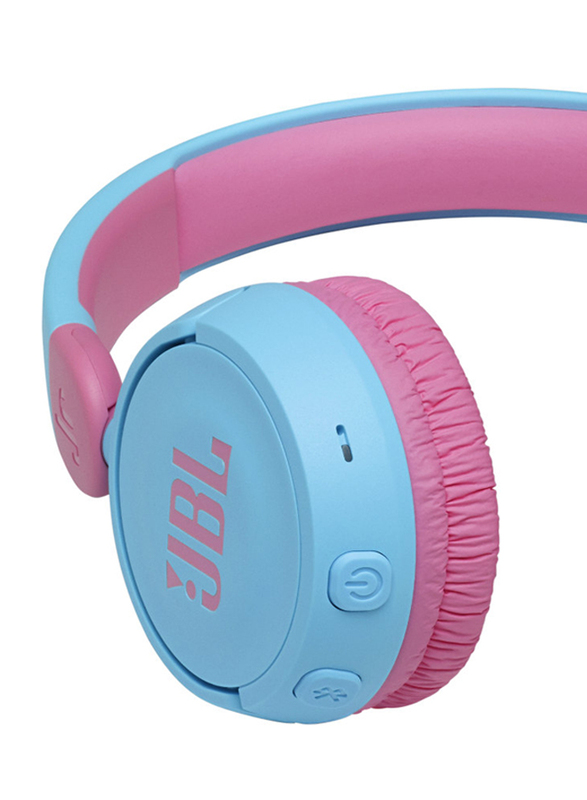 JBL JR 310BT Wireless Over-Ear Kids Headphones, Blue