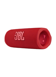 JBL Flip 6 Water Resistant Portable Bluetooth Speaker, Red