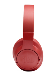 JBL Tune 750BTNC Wireless Over-Ear Noise Cancelling Headphones, Coral