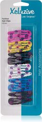 Xcluzive Fashion Hair Clips, HS 164, 12 Pieces