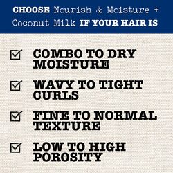 Maui Moisture Nourish & Moisture + Coconut Milk Conditioner, 13oz