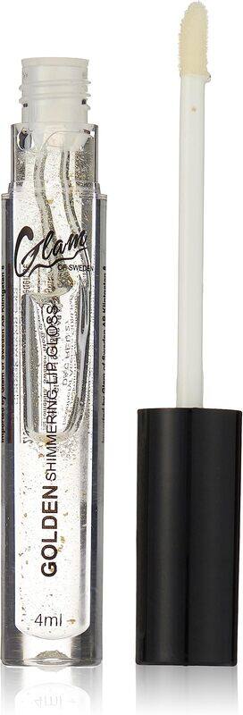 

Glam of Sweden Goldflakes Lipgloss, 4ml, Golden, Clear