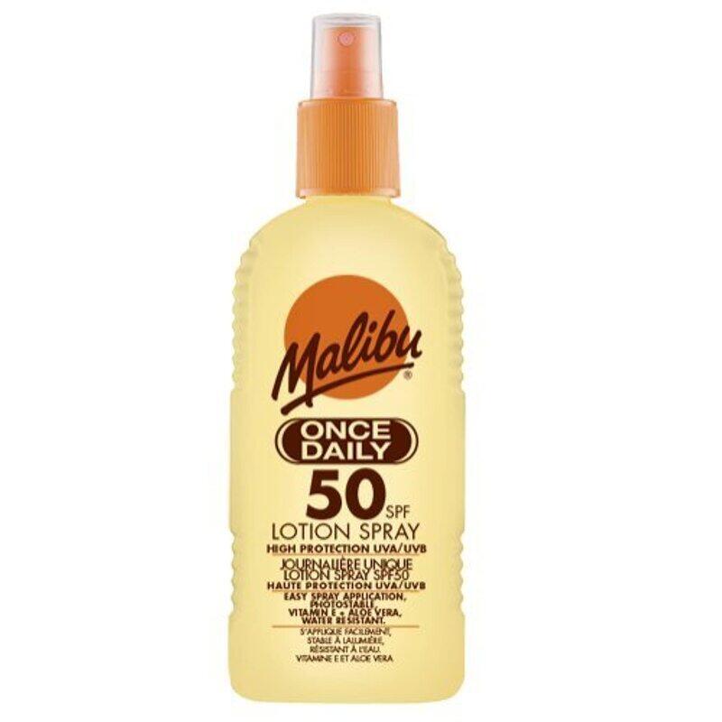 

Malibu Once Daily Lotion Spray with Spf50, 200ml