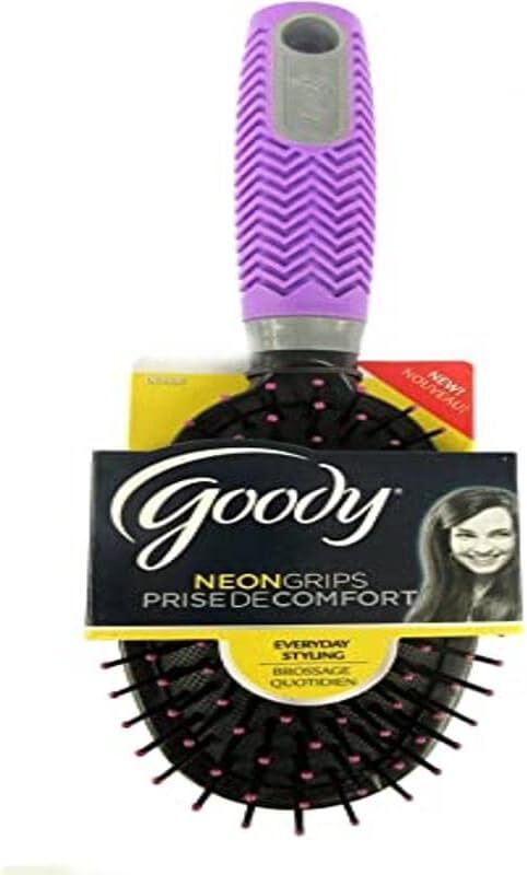 Goody Neon Grip Cushion Brush, 1 Piece