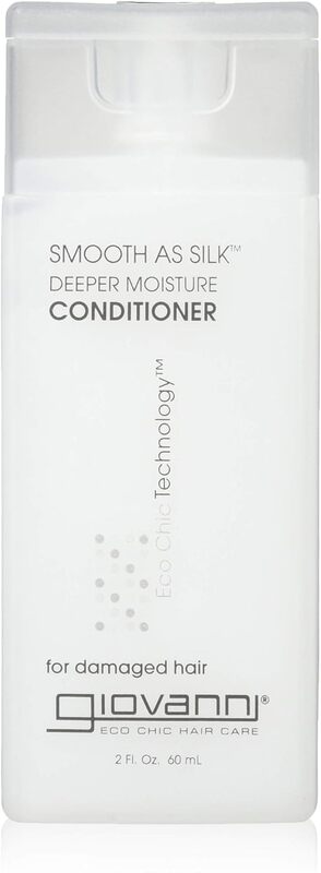 Giovanni Cosmetics Smooth As Silk Conditioner for Dry Hair, 2oz