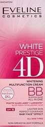Eveline Cosmetics White Prestige 4D Whitening Multifunction BB Cream, 50ml, Beige