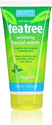 Beauty Formulas Australian Tea Tree Exfoliating Facial Wash, 150ml