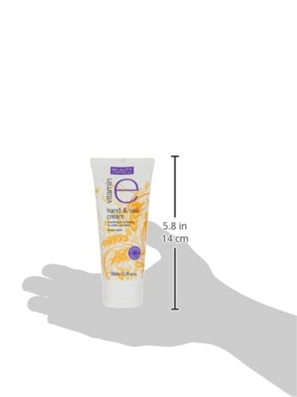 Beauty Formulas Vitamin E Hand & Nail Cream, 100ml