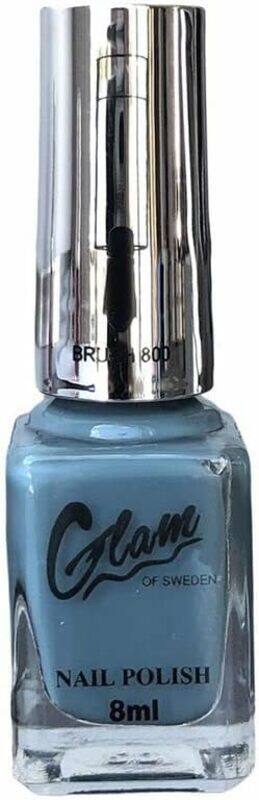 

Glam of Sweden No-13 Nail Polish for Women, 8ml, 50 Hojas, Blue