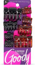 Goody Slideproof Classics Claw Clips, 8 Pieces